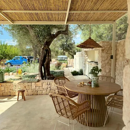 Trullo Among Ancient Olives In Valle D'itria Tatil Evi