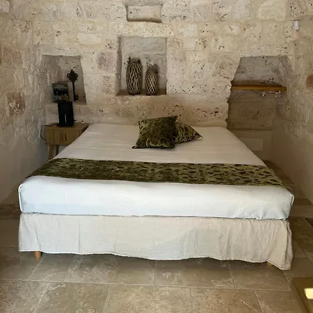 Trullo Among Ancient Olives In Valle D'itria *