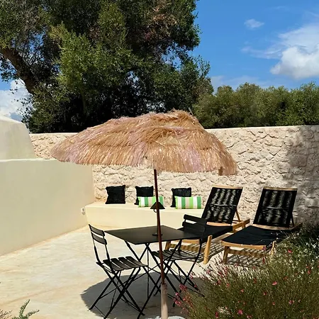 Trullo Among Ancient Olives In Valle D'itria *