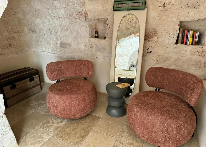 Trullo Among Ancient Olives In Valle D'itria *