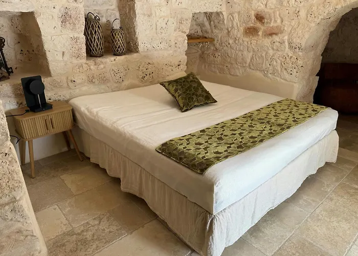 Trullo Among Ancient Olives In Valle D'itria